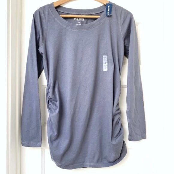 2 for $15- Maternity Scoop-Neck Tops - Picture 3 of 8